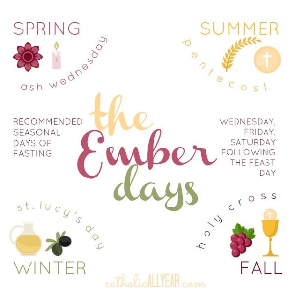 Rogation and Ember Days and Vigils: in case you were starting to think you had this liturgical living thing down