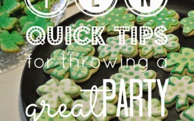 Ten Quick Tips for Throwing a Great Party as Illustrated by the 2015 Hooley